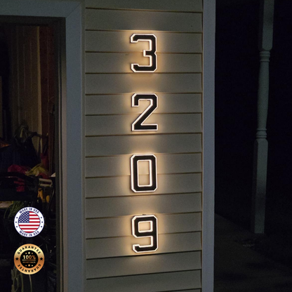 Back-up KINETA™ 9" Solar House Numbers