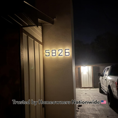 Back-up KINETA™ 9" Solar House Numbers