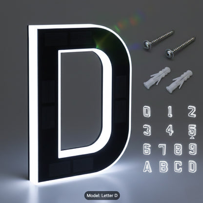 Back-up KINETA™ 9" Solar House Numbers