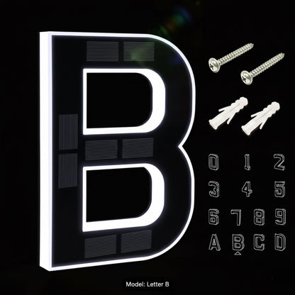 Back-up KINETA™ 9" Solar House Numbers