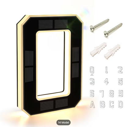 KINETA™ 9" Solar House Numbers
