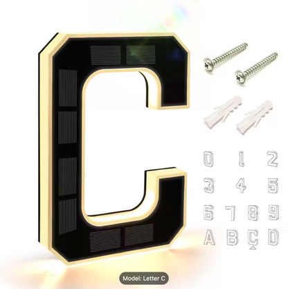 KINETA™ 9" Solar House Numbers