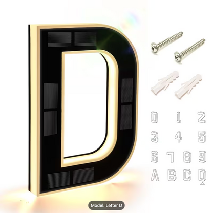 KINETA™ 9" Solar House Numbers