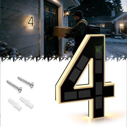 KINETA™ 9" Solar House Numbers