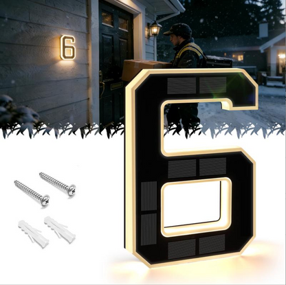 KINETA™ 9" Solar House Numbers