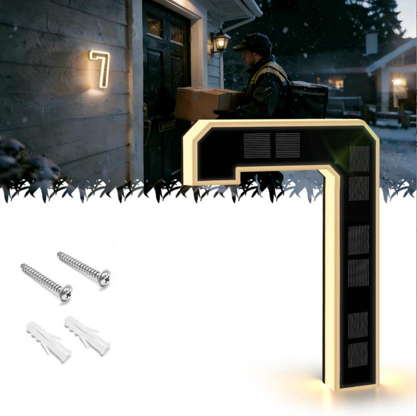 KINETA™ 9" Solar House Numbers