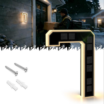 KINETA™ 9" Solar House Numbers