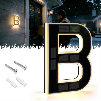 KINETA™ 9" Solar House Numbers