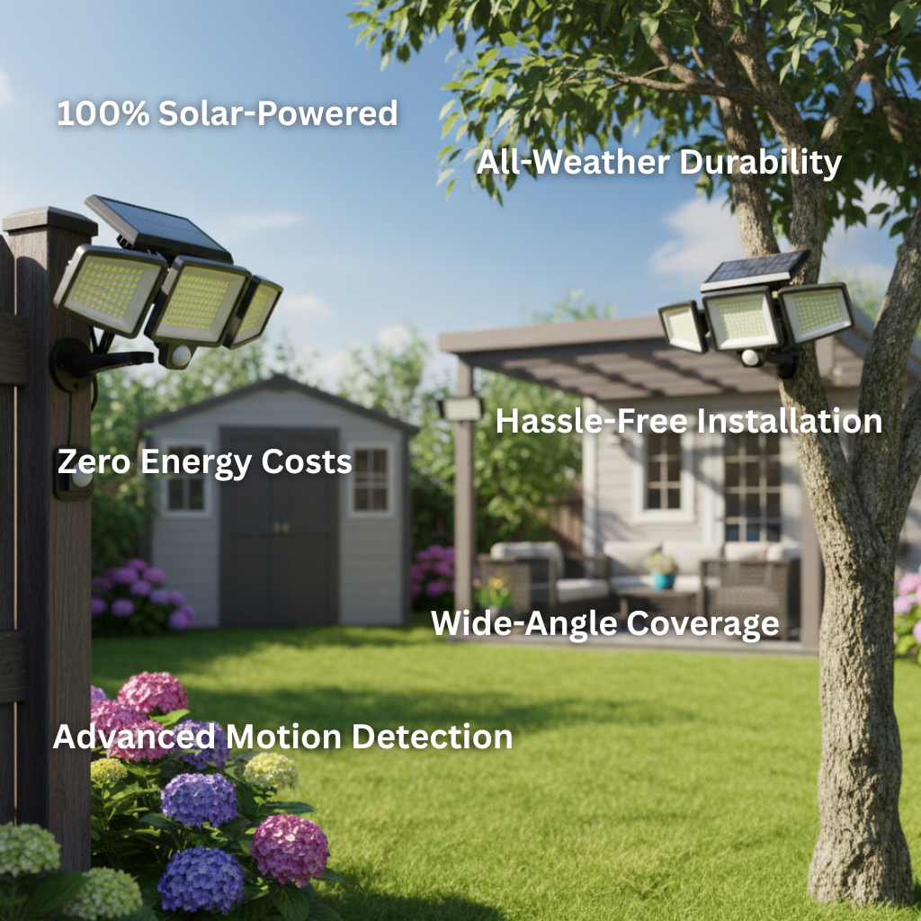 KINETA™ Solar Security Lights